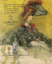 CHRISTIE'S Monotypes Mariani