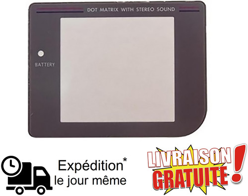 Vitre écran game - boy, classic