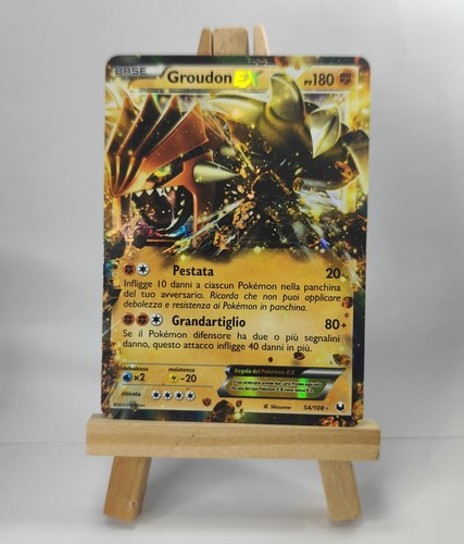 Pokemon card groudon dark - ex,