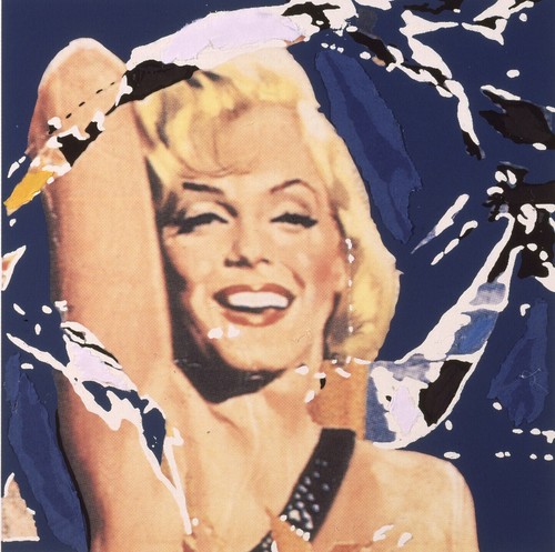 Mimmo rotella marilyn i - |,
