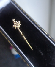 Spilla In Oro Massonico 9ct