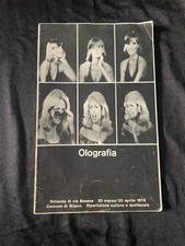 OLOGRAFIA Opuscolo edito dal Comune di Milano Ripartizione Cultura e Spettacolo