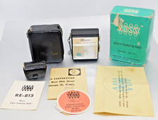 Ross Micro Solid State Transistor Radio RE 210 Original Box Paperwork