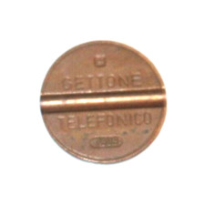Vintage gettone telefonico - gettone,