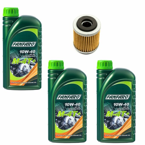 Kit olio motore 10w40 - 3, litri