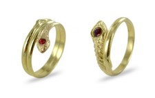Anello serpentina snake - anello,