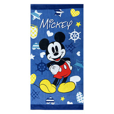 Asciugamano Topolino per bambini 70x140 telo bagno telo bagno bambini Disney cotone