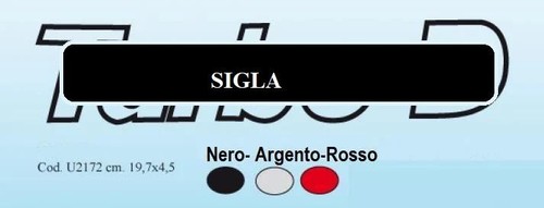 Adesivi auto per fiat - fiat, d