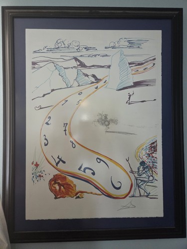 Salvador dali seriograph hand - salvador,