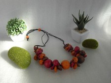 COLLANA LEGNO COTONE MENTOS