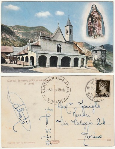 Santuario anna di - di, s.