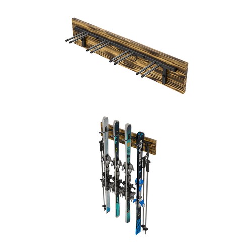 Supporto sci parete per - s3, da