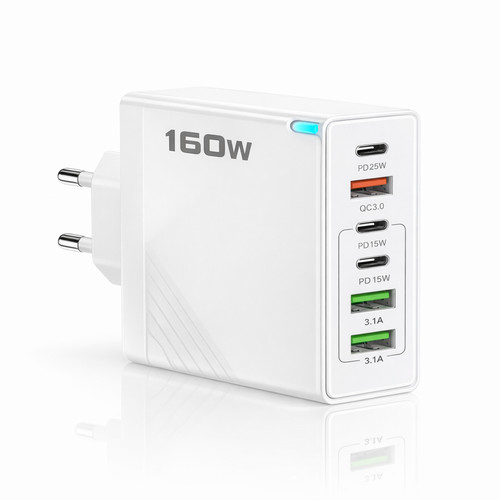 Caricatore usb 160w multipresa - caricatore,