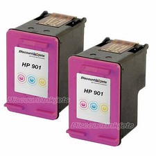 2PK Tri-Color for HP 901 HP901