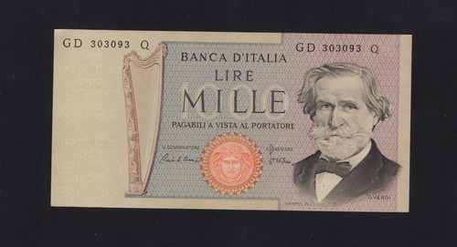 Italia 1000 lire verdi - verdi,