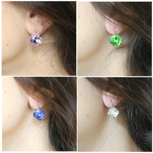 Orecchini argento con - argento,