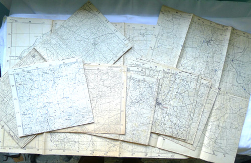 Lotto vecchie mappe - lotto,