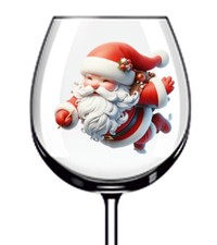 12x Adesivo Vinile Babbo