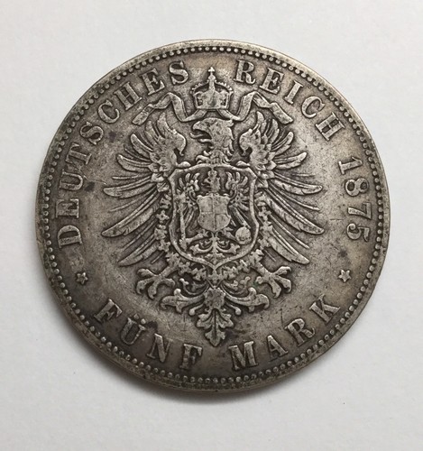 1875 germania impero amburgo - germania,