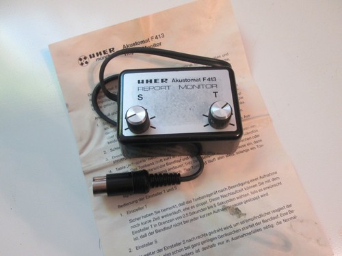 Uher f413 akustomat report - f413,