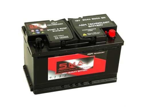 Batteria avviamento auto sma - avviamento,