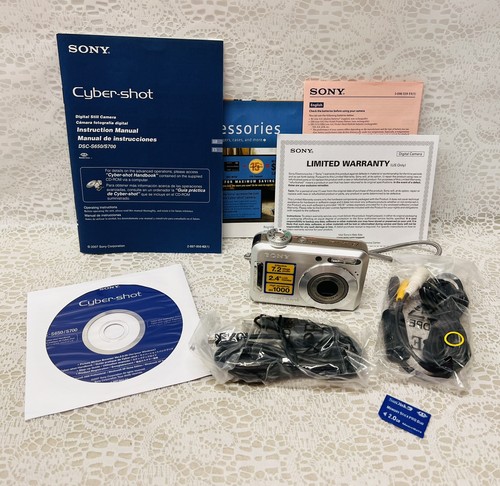 Sony cyber shot - sony, 7,2