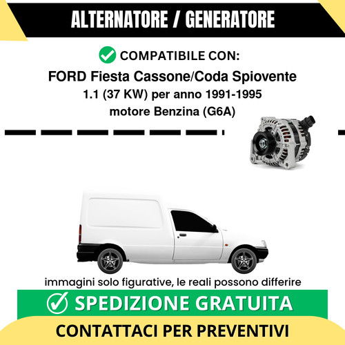 Alternatore ford fiesta - alternatore,
