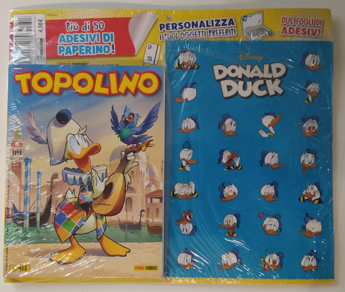 Topolino 3613 con adesivi - topolino,