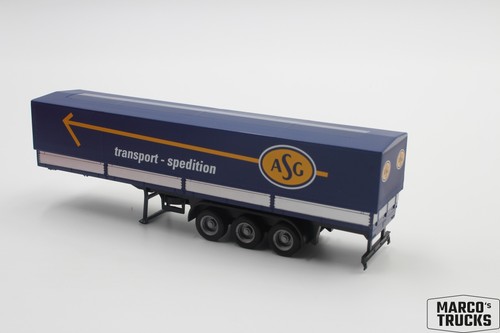 Herpa flatbed curtain tarp - herpa,