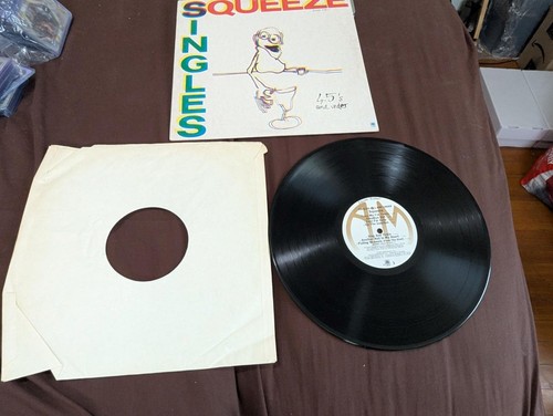 Squeeze singles and - singles, 45's