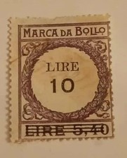 MARCA DA BOLLO-ORDINARIO-5,40