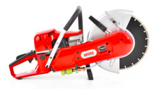 Mototroncatrice Troncatrice a scoppio 2T Hecht 9588 con disco 305mm