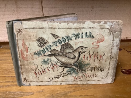 1853 whip poor will rare - 1853,