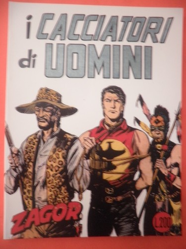 Zagor fumetto cacciatori - zagor, 80