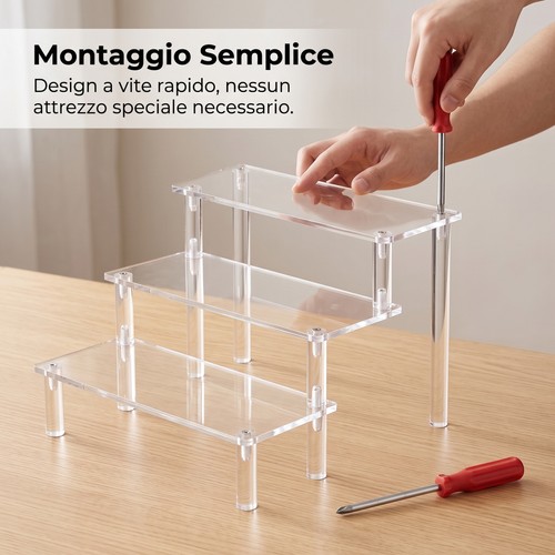 Vetrina acrilica trasparente - vetrina,