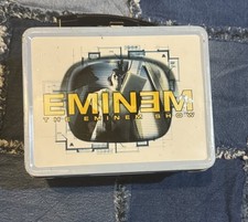 The Eminem Show Lunchbox in metallo da collezione NECA 2003 senza thermos così com'è retrò