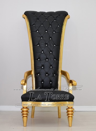 Poltrona trono luigi - trono,