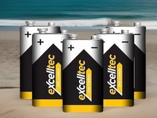 5x Batterie 9V 6F22 PP3 HD9V