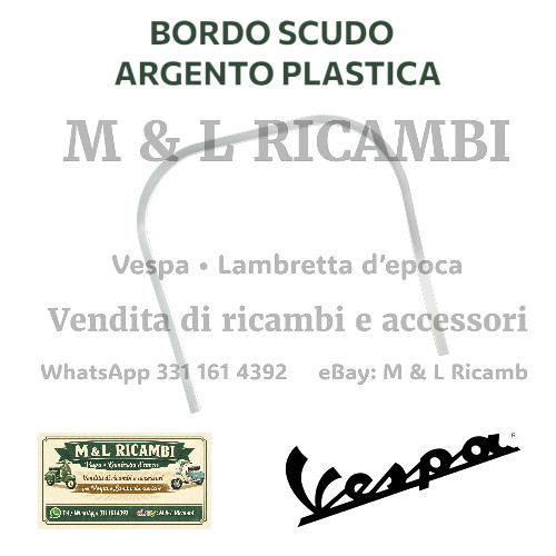 Bordo scudo pk50s argento - bordo,