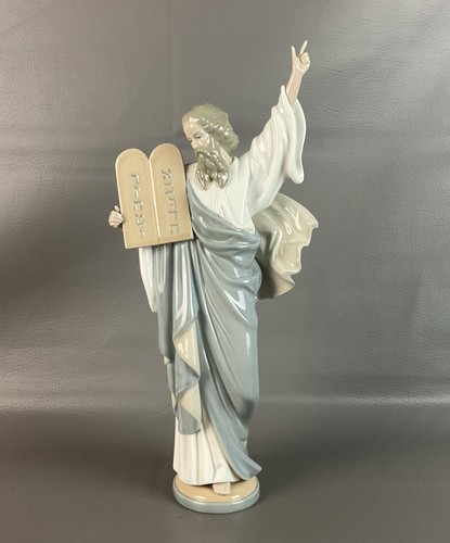 Vintage lladro moses - and, the