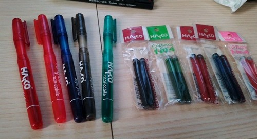 Hako vintage pens - hako, set