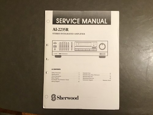 Sherwood 2235r - sherwood, ai-2235r