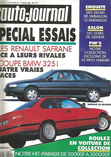 Auto journal safrane - l'auto, n°05