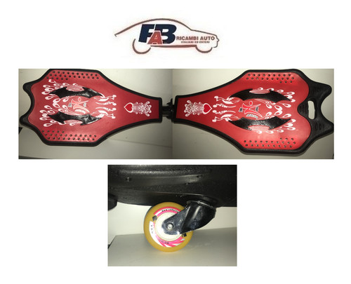 Waveboard con ruote - con,