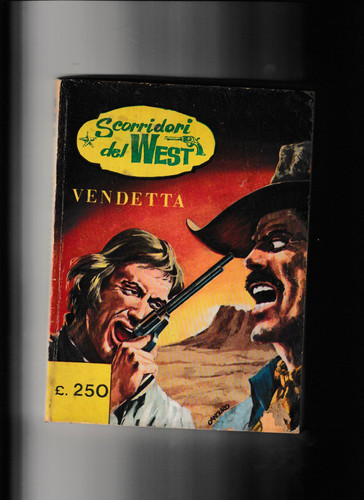 Fumetto western scorridori del - scorridori,