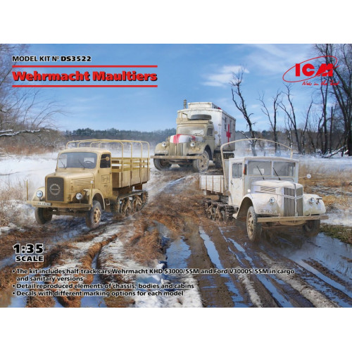 Wehrmacht maultiers kit 35 - kit, 1:35