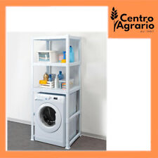 mobile sopra lavatrice asciugatrice scaffale salvaspazio per lavanderia 3 piani