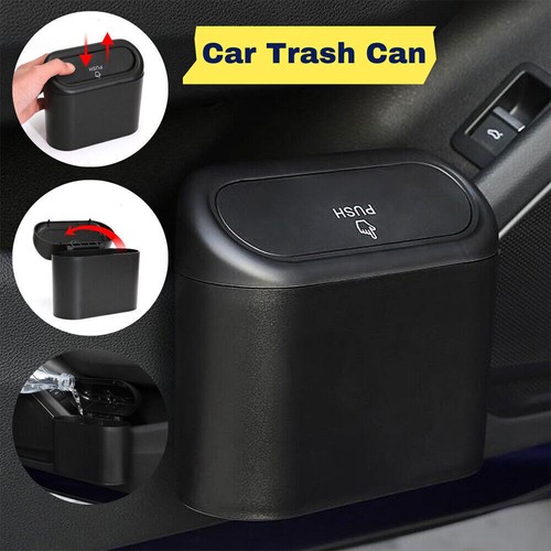 Pattumiera nera per auto - , porta