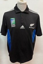 ALL BLACKS RUGBY NEW ZEALAND MAGLIA SHIRT JERSEY NUOVA ZELANDA IRB 2007