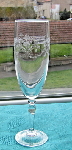 Flutes champagne cristal - flutes, en